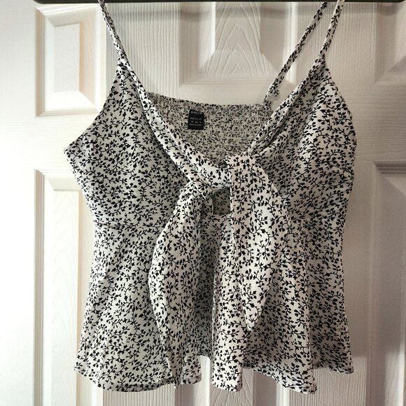 Floral knot tank top spaghetti strap - Picture 1 of 5